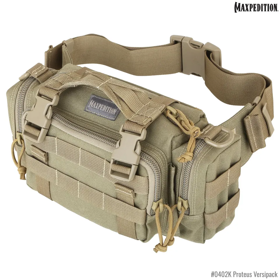 maxpedition-proteus-versipack-h-fttasche-khaki-molle-bauchtasche image 1