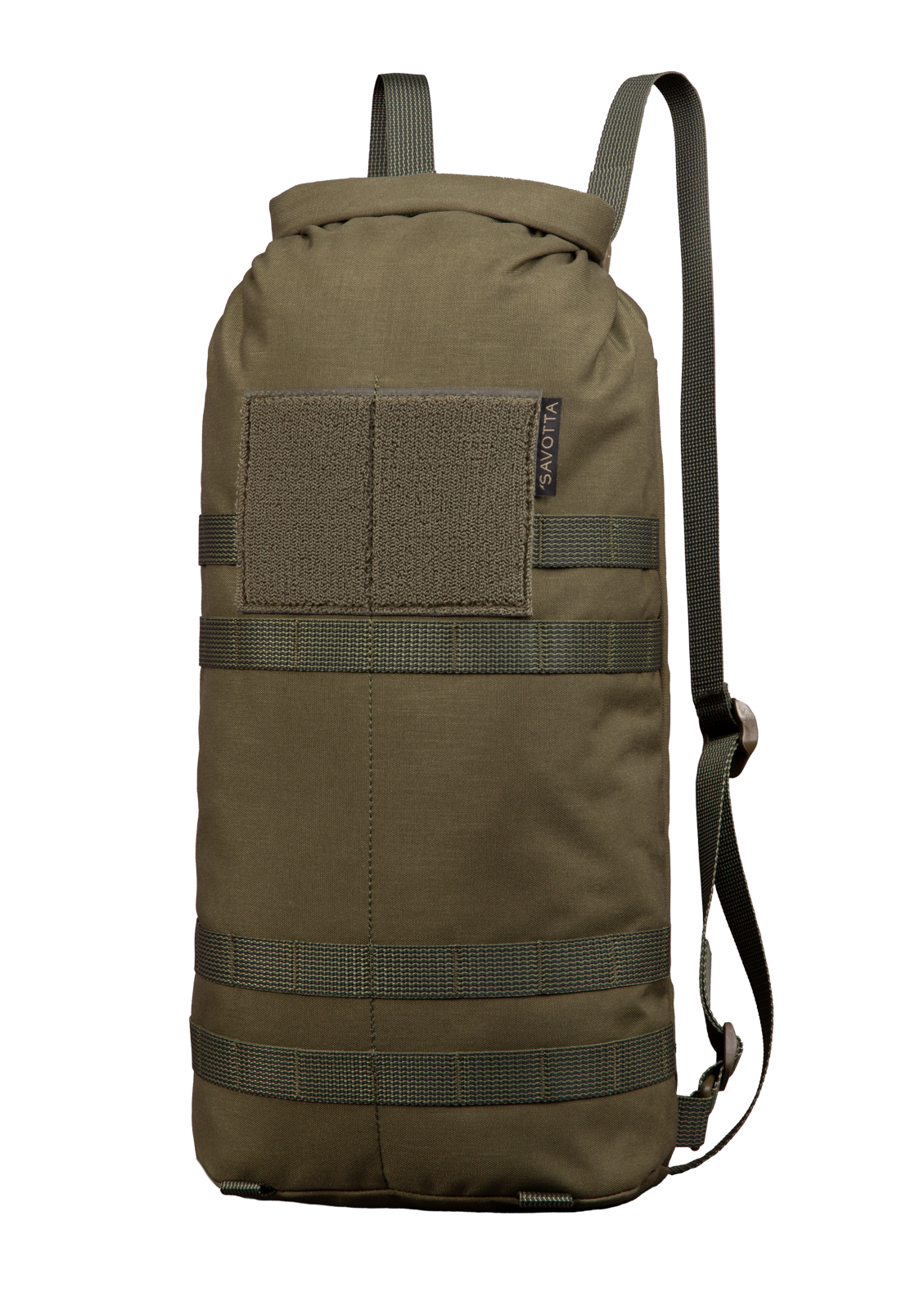 savotta-kahakka-hatka-12l-rucksack-gr-n-rolltop-daypack image 1