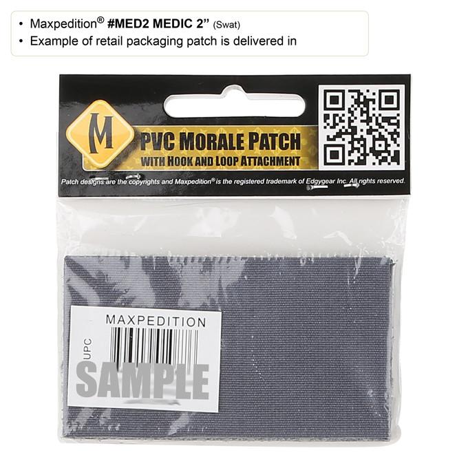 maxpedition-medic-morale-patch-large-pvc-patch-swat-2-zoll image 7