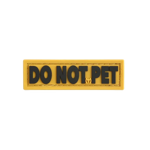 maxpedition-legacy-do-not-pet-patch-pvc-full-color-klett image 1