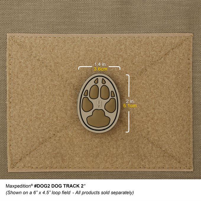 maxpedition-legacy-dog-track-2-patch-swat-pvc-3d image 4
