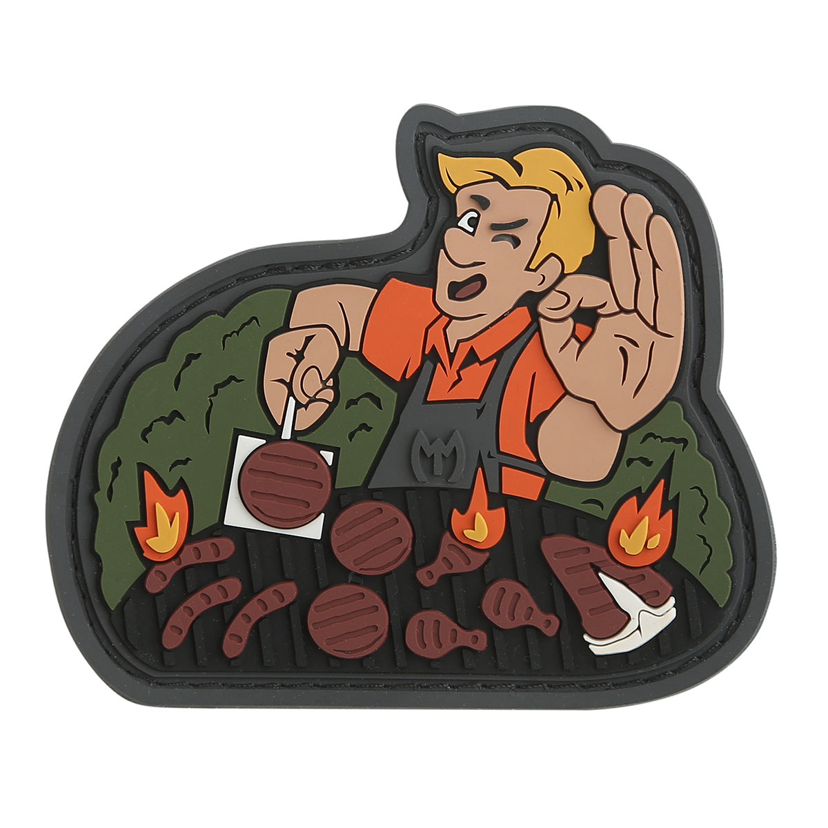 maxpedition-grill-master-patch-full-color-3d-pvc-griller-aufn-her image 2