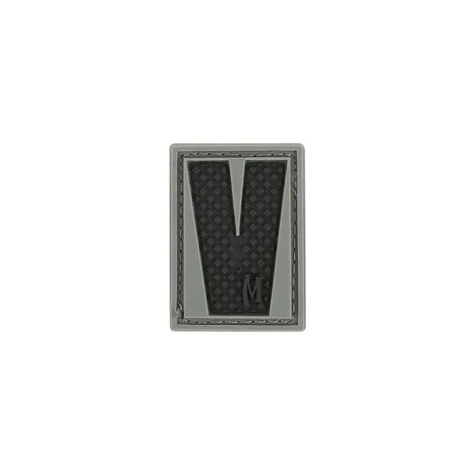 maxpedition-letter-v-morale-patch-pvc-aufn-her-arid-swat image 1