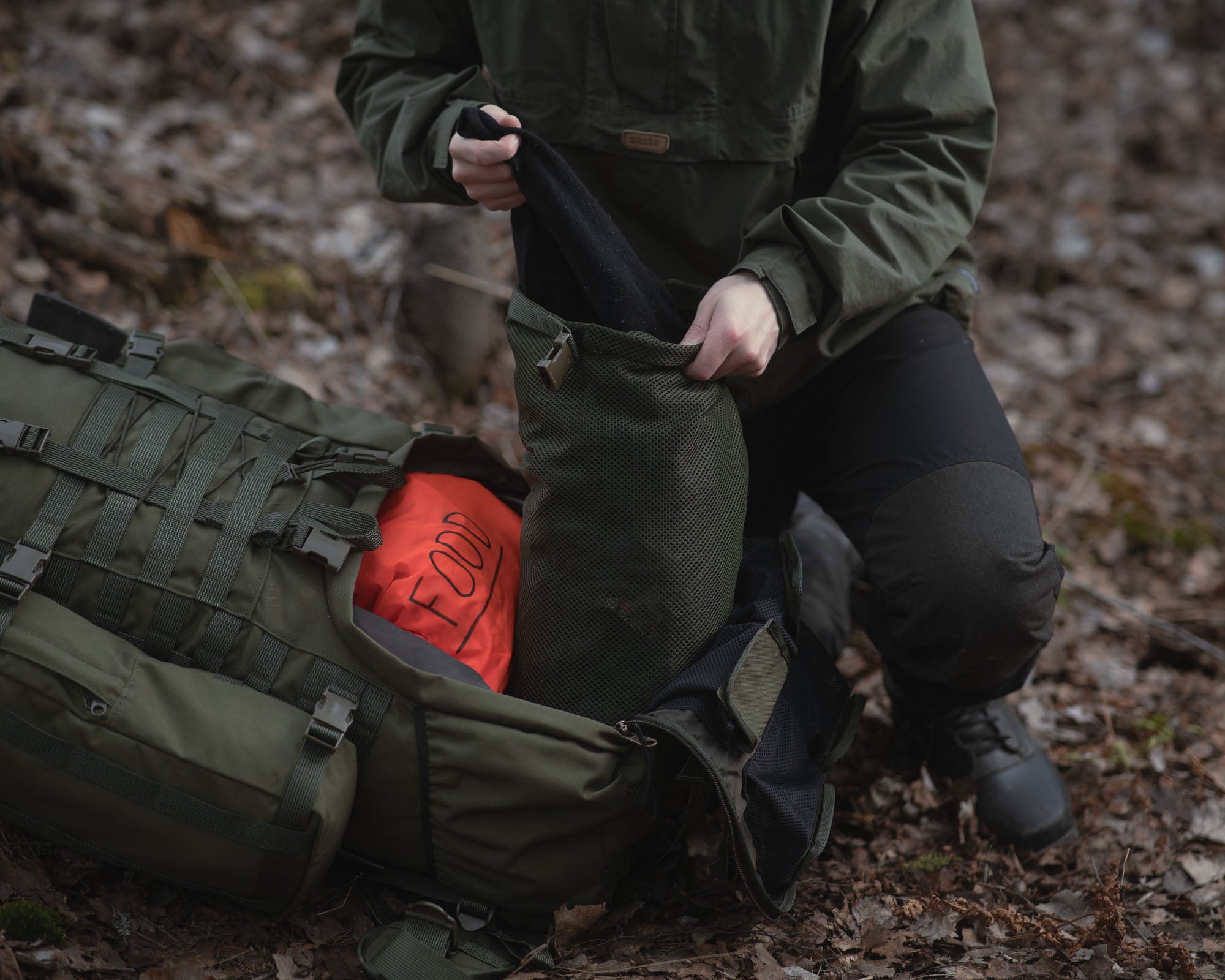 savotta-keikka-rolltop-packsack-mesh-10l-gr-n-netzbeutel image 3