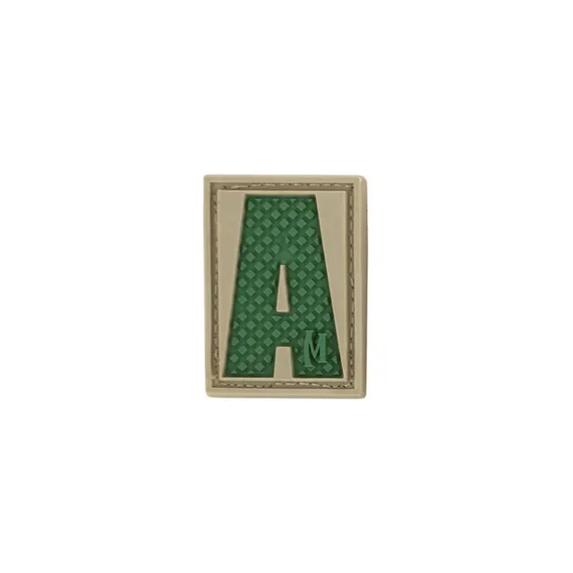 maxpedition-legacy-letter-a-patch-arid-pvc-klett image 1