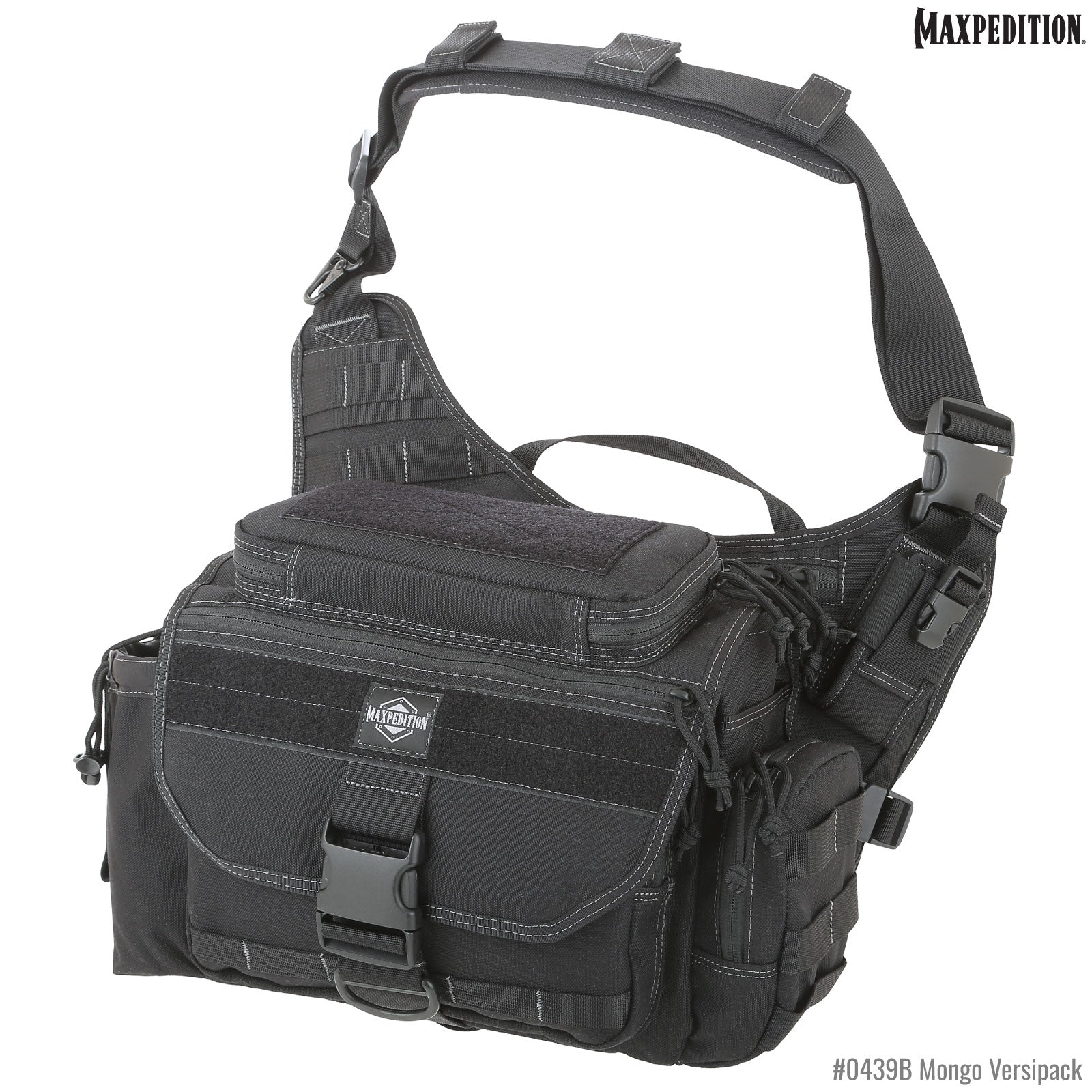 maxpedition-mongo-versipack-schultertasche-schwarz-11-7l image 1